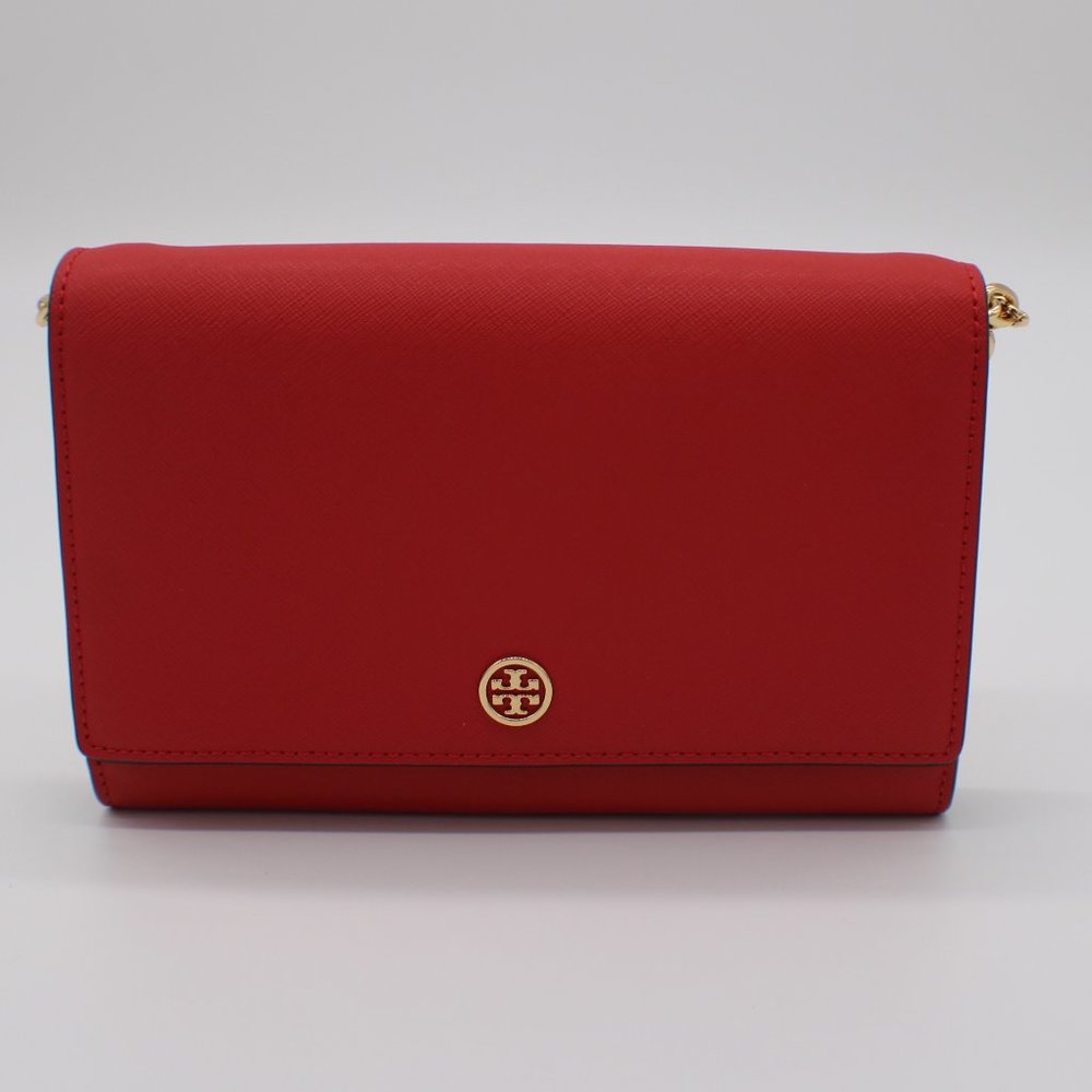 Tory Burch Robinson Chain Wallet Crossbody